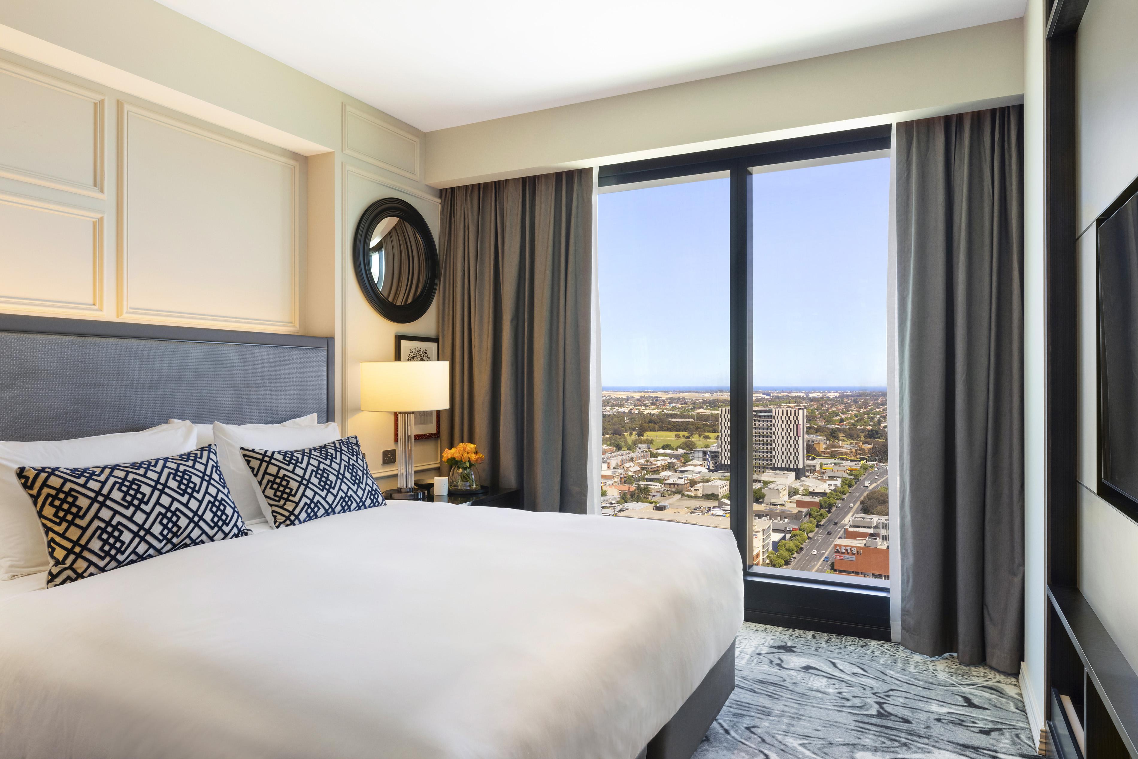 Sofitel Adelaide Hotel Kültér fotó A bedroom at the hotel